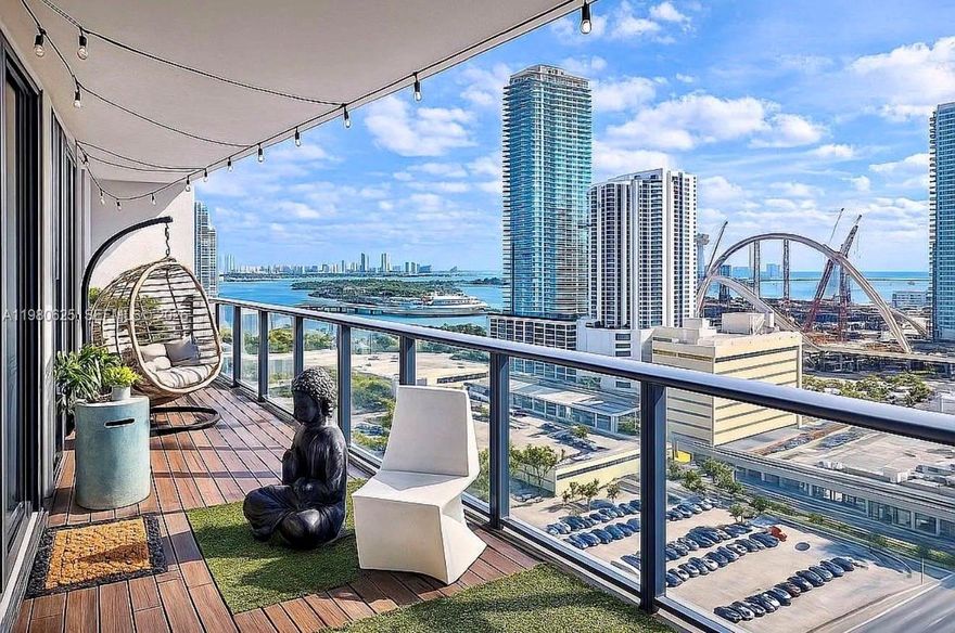 **SMART APARTMENT | Ready for Miami – The New Tech Capital of the World**

Fully upgraded smart residence offering complete control through your phone: lighting, A/C, and electric blinds all integrated. Built-in surround sound system for a premium living experience.

Enjoy breathtaking Intracoastal and city views from a well-designed split floor plan that provides privacy and functionality. Ideal for both end-users and investors with **30-day rentals allowed**.

Strategically located in one of Miami’s most desirable areas, with **strong financial reserves and no assessments**—a rare advantage.

Unit features include:
– 2 assigned parking spaces
– High-end furniture (offered furnished or unfurnished for flexibility)
– Custom walk-in closets
– Designer finishes throughout
– Custom TVs in bathrooms, living and bedrooms.
– Premium Toto-style toilets

Professionally designed and furnished for a turnkey, luxury lifestyle.

The building offers true resort-style living with full-service amenities:
– Three pools, including a rooftop pool with stunning views
– State-of-the-art fitness center
– Yoga studio
– Squash court
– Spa & massage rooms
– Movie theater
– Multiple entertainment and relaxation areas

Contact me for more information or to schedule a private showing.