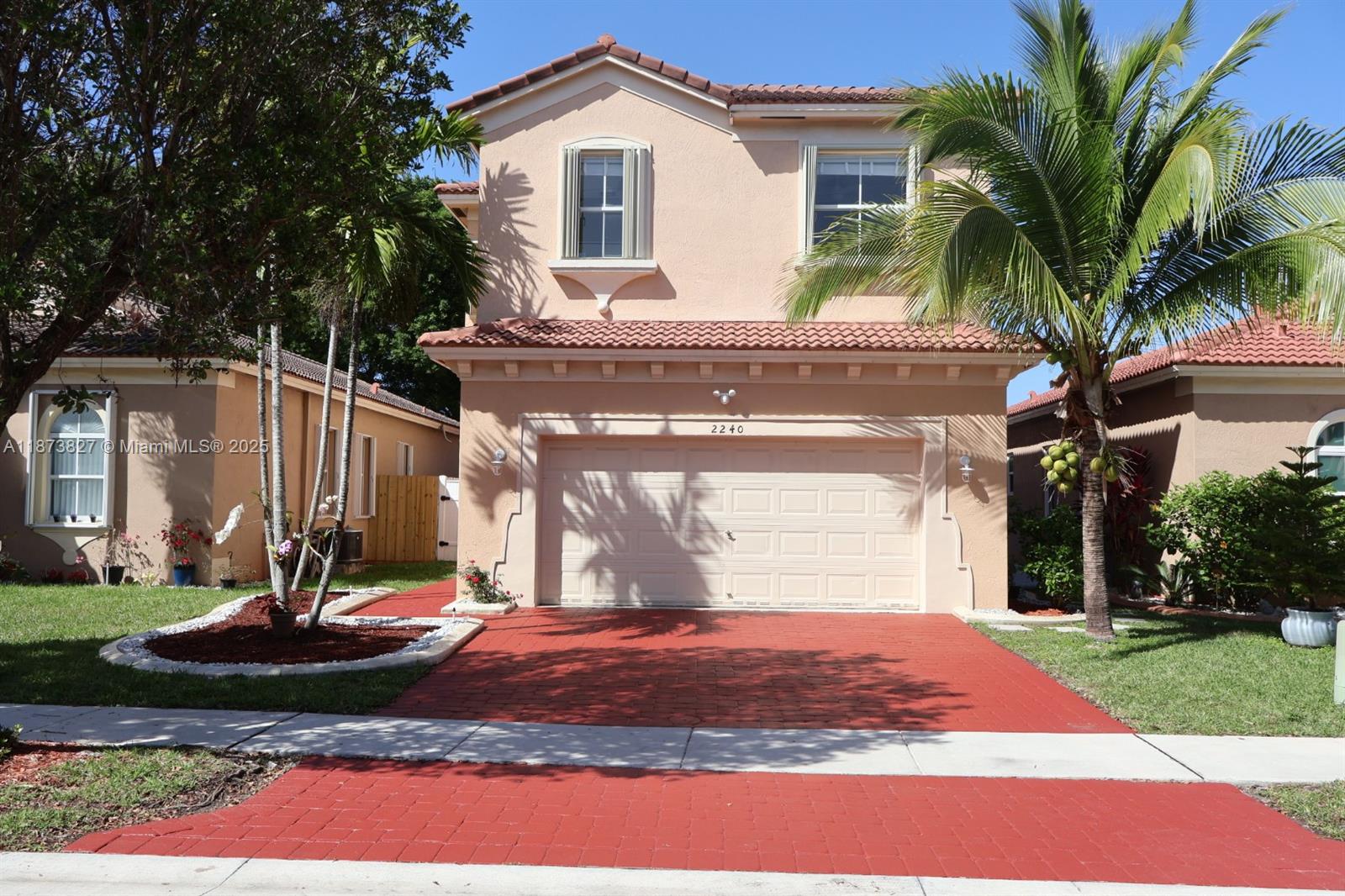 Beautiful, move-in ready home in the highly sought-after gated Waterstone community! This spacious residence features 3 bedrooms and 3 full bathrooms, including one conveniently located on the ground level. As one of the larger models in the community, it offers generous living space, a 2-car garage, and side access to the backyard. Enjoy modern living with full stainless steel appliances and unwind in your own built-in Jacuzzi. Waterstone also offers a community pool, clubhouse, and 24/7 security. Don’t miss the opportunity to make this stunning home yours!