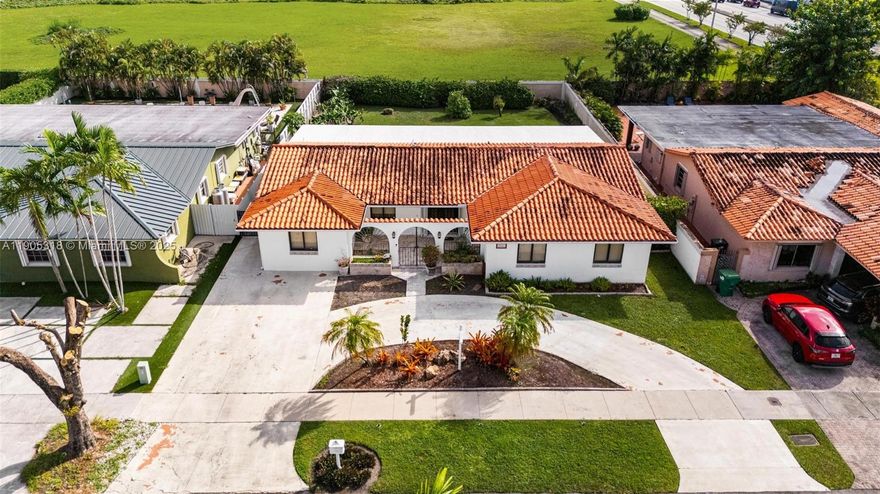 Located in the heart of Westchester, just off Coral Way and 92nd Avenue, this single-family home offers a total of 2,100 sq. ft. of living space. The main house features 4 bedrooms and 2 bathrooms, complemented by an in-law quarter with 1 bed/1 bath perfect for guests or extended family. The home is equipped with hurricane-impact windows and doors for peace of mind. Step outside to a covered terrace ideal for entertaining or relaxing after a long day. Conveniently situated near Florida International University, Christopher Columbus High School, St. Brendan High School, Rockway Middle School, Coral Park Senior High, and with easy access to the Palmetto Expressway. Nestled in one of Miami’s most desirable neighborhoods, this property perfectly blends comfort, location, and lifestyle.