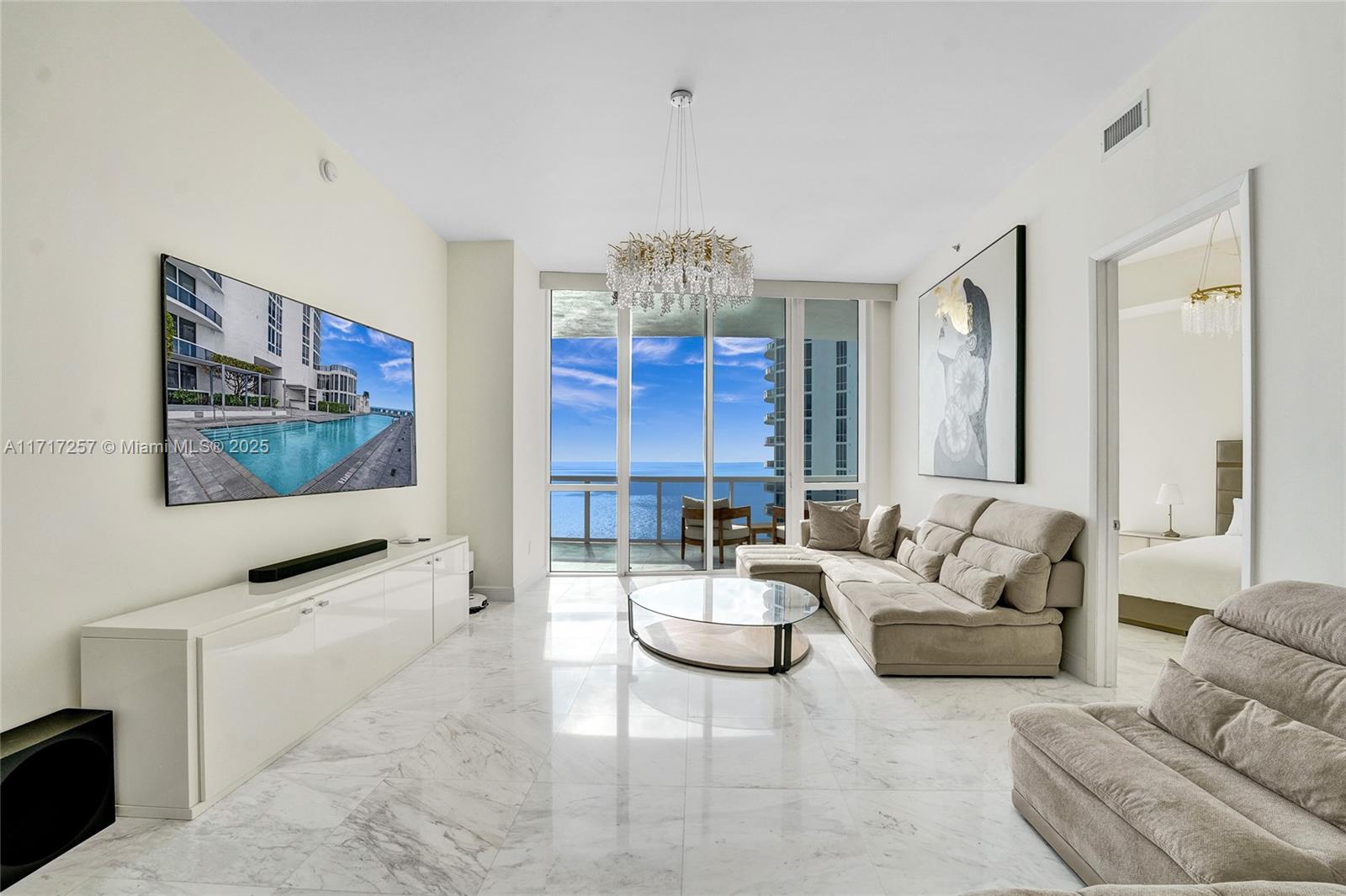 Rental Property at 16001 Collins Ave 3507, Sunny Isles Beach, Miami-Dade County, Florida - Bedrooms: 3 
Bathrooms: 3  - $10,000 MO.
