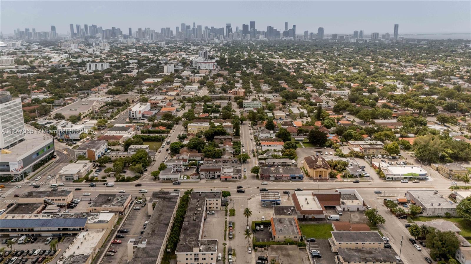 Welcome to Marilyn’s Condo, a gated, pet-friendly community near Little Havana, Coral Gables, and Downtown Miami. This renovated 2-bedroom, 1-bath unit offers 760 sq ft of bright, functional space with classic terrazzo flooring and a newer HVAC system.
The updated kitchen features white shaker cabinets, Calacatta-style quartz counters, a matte black faucet, and a stainless steel oven. The bathroom includes marble-look tile, a walk-in shower with rainfall head and handheld sprayer, and a modern vanity with black hardware.
Extras include washer/dryer hookups, shared laundry on each floor, accordion shutters, and assigned covered parking in a gated building with remote access.