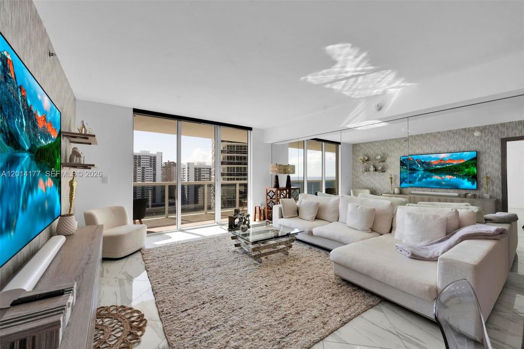 Photo of 1830 S Ocean Dr #1403, Hallandale Beach, FL 33009 (MLS # A12014177)