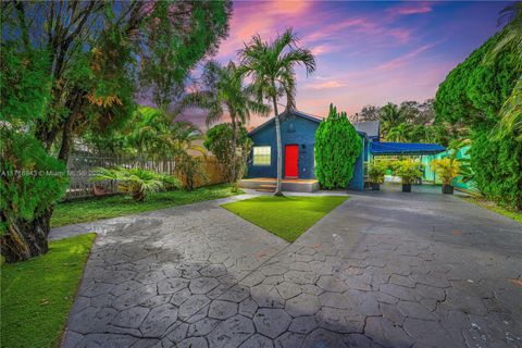 A home in Miami