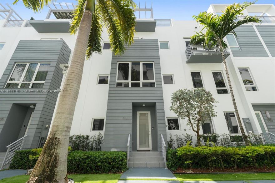 Discover contemporary comfort at this 2017-built, CBS construction townhouse in desirable Doral’s Contempo community. Featuring 4 bedrooms, 3.5 baths, a spacious 2,408 sqft layout, upgraded kitchen, and a private terrace ideal for gatherings. Includes in-unit laundry, attached 2-car garage, and access to shopping, schools, and transportation.