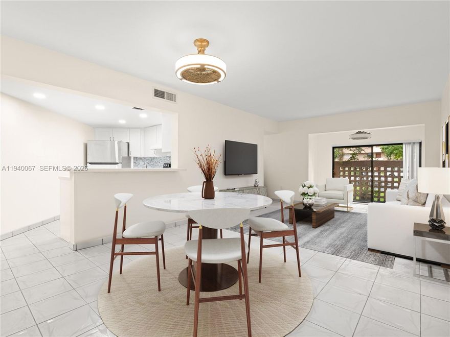 This beautiful 2-bedroom, 2-bathroom condo offers 1,000 sq. ft. of comfortable living space in one of Miami’s most convenient locations. The home features a renovated kitchen with modern cabinetry, sleek countertops, and stainless steel appliances. An open-concept living and dining area flows seamlessly to a private balcony, perfect for enjoying morning coffee or evening relaxation. The spacious primary suite includes its own en-suite bathroom, while the second bedroom provides flexibility for family, guests, or a home office.
Residents enjoy access to fantastic community amenities, including a pool, tennis court, and gated community. This condo is just minutes from Dolphin Mall, FIU, Target, and the vibrant dining and shopping of Doral. Easy access to major highways puts Miami International Airport and Downtown Miami within quick reach.
Whether you’re looking for a new home or a smart investment, this West Fontaine condo delivers comfort, convenience, and lifestyle.