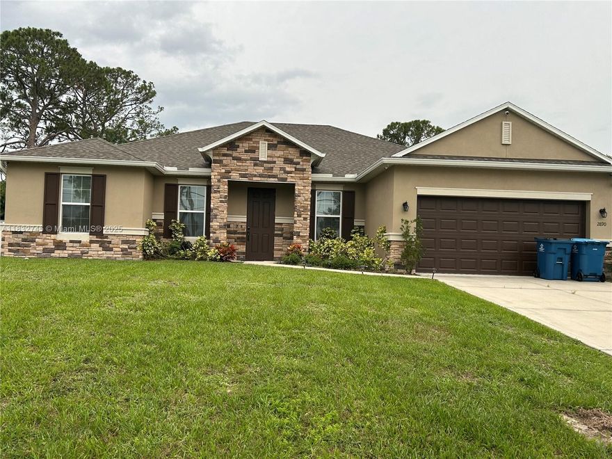 Looking for a peaceful, turnkey rental in Palm Bay? This spacious and fully furnished 4/2 home with an office is perfect for families, professionals, or traveling groups. Nestled in a quiet, safe neighborhood. This home offers comfort, privacy and convenience. Close to shopping, schools and fine dinning.