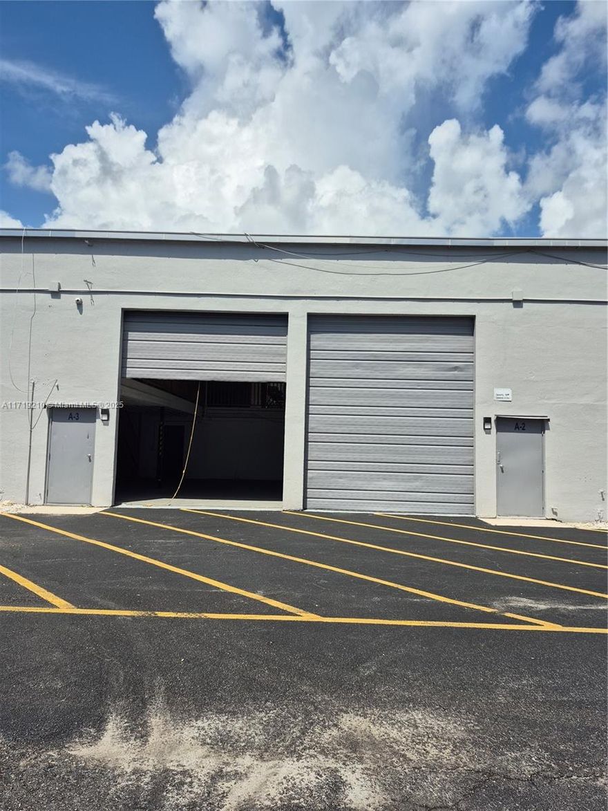Convenient Location Adjacent To and Visible From I-95
Unit next door also available to lease 1850 Sq.FT
The property is equipped with a premium Bose surround sound system and security cameras throughout the space, providing convenience and peace of mind.
Office/Warehouse, Flex Space - 2,119 Sq. Ft.
Office: 501 Sq. Ft. with A/C
Warehouse: 754 Sq. Ft.
Mezzanine: 863 Sq. Ft. for Light Storage
Everything has been newly renovated inside and out, including floors, bathroom, mezzanine, and decor. Features include a rear overhead door (grade level) and front and rear parking with 4 to 5 spaces available.
Additional Details:
CAM $500/month (covers water and building insurance)
Florida sales tax applies
Unit 2 also available to lease