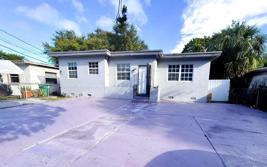 Duplex with 3 total units, 2 currently leased. Income-producing property with upside potential through light upgrades. Located in the 33147 area, close to West Little River/Gladeview. Please do not disturb tenants. Showing instructions upon request.
