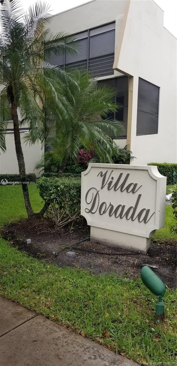 What a beautiful nicely updated 2 bedroom 2 ½ bath townhouse in the heart of Aventura on the running circle around Golf course in the now famous Villa Dorada complex. The property feature the kitchen with stainless steel appliances, tile downstairs and wood floors upstairs, new washer and dryer inside the unit . Amenities Includes cable, wi-fi internet,water,2 pools with BBQ grills, gym, playground, party room & security guard on site. A+ school district, close to Aventura Mall, grocery stores, house of worship, restaurants and shops. Please show with confidence this unit . Your customers will love it The unit its available to move in October 15 , 2025