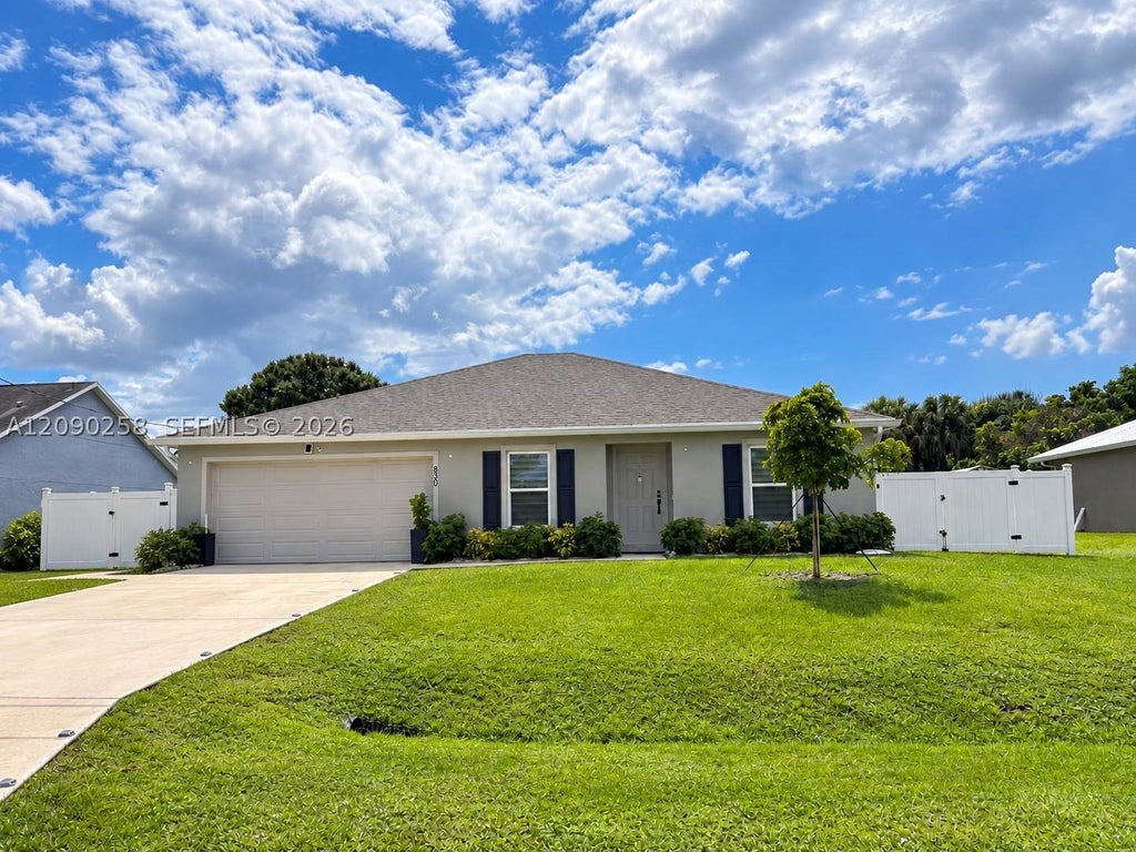 Photo of 830 SW Durham Ter #1, Port St Lucie, FL 34953 (MLS # A12090258)