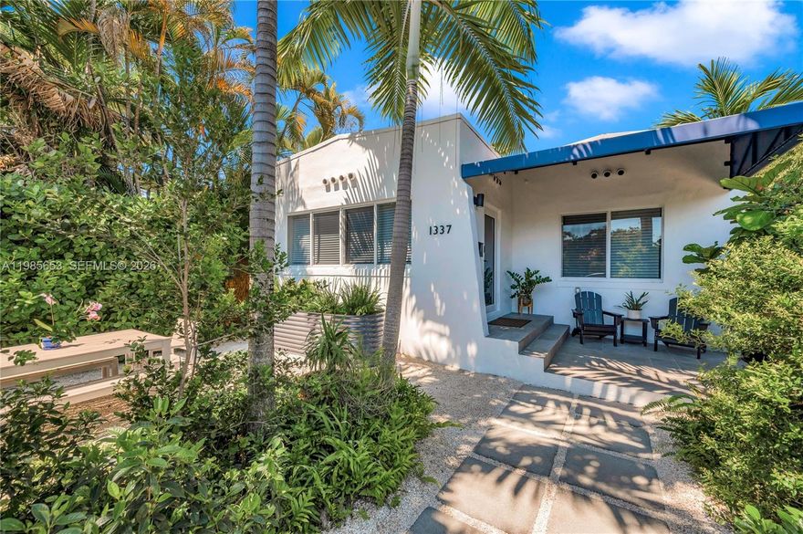Rare opportunity to own a 3-unit compound in highly sought-after East Shenandoah. Originally built in 1926, this Old Spanish gem has been thoughtfully updated while preserving its timeless character. Nestled within a lush, tropical garden, the property offers a peaceful retreat in the heart of Miami. The main house features 3bd/1ba, highlighted by original oak hardwood floors, impact glass & tasteful modern upgrades. At the rear, a duplex offers two independent 1bd/1ba apts on the 1st & 2nd floors, with a private garden patio & utility/laundry room. Live in the front & rent the back. Enjoy excellent rental income & flexibility for multi-generational living. Situated on a generous 7,500 sqft lot, there is ample space to expand or add a pool. This legal triplex has 3 separate electrical meters & 1 water connection. Non-flood zone. City sewer. Centrally located, just minutes from Brickell, Coconut Grove & Wynwood. Enjoy living steps from Cuban Memorial Blvd, a scenic promenade park. Walk to coffee shops, or bike to Virginia Key beaches. A truly unique compound with endless potential in one of Miami’s most vibrant neighborhoods.