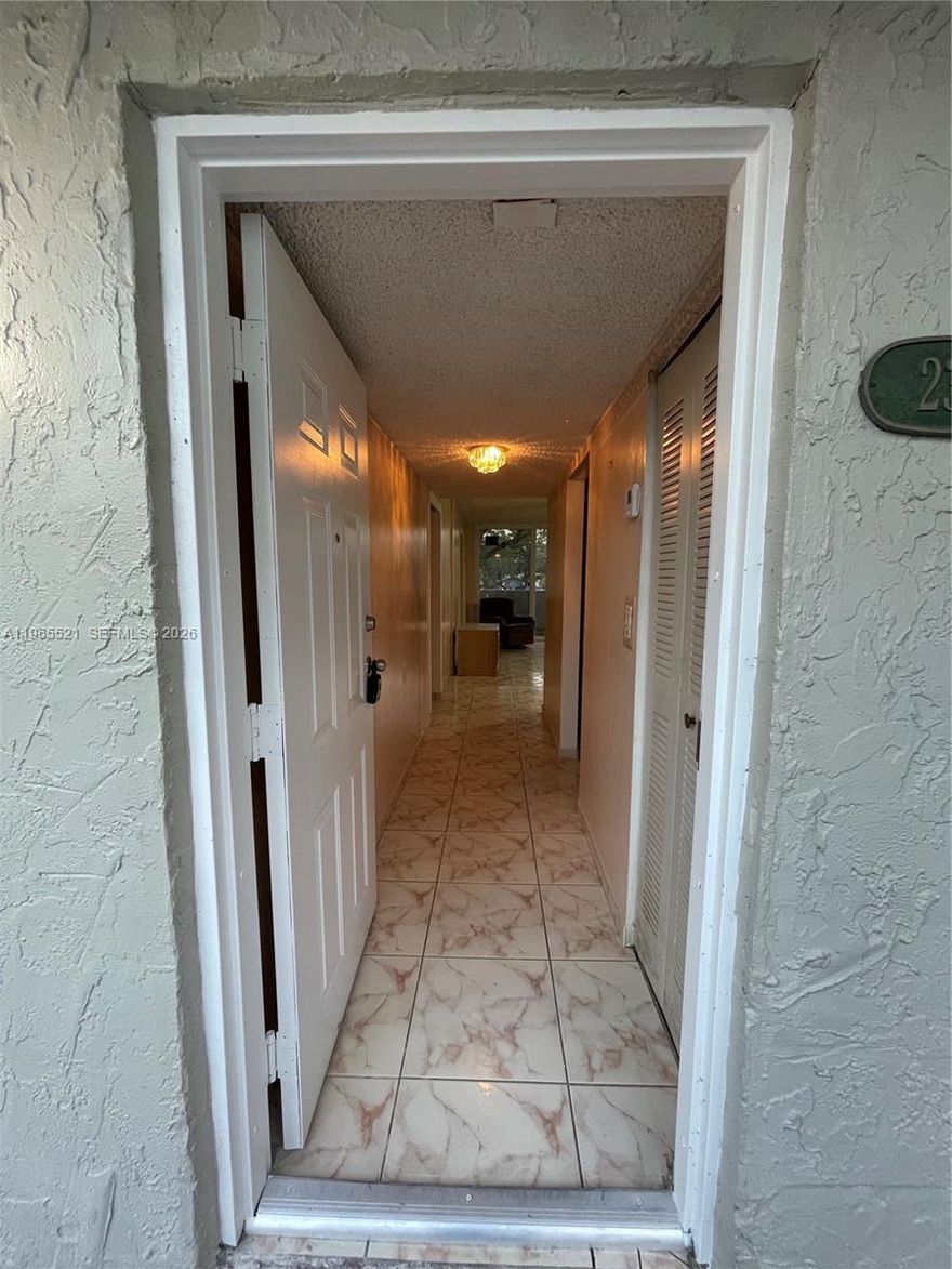 Gated Community. 
Spacious 2-bedroom 2-bath large kitchen with over and under washer/dryer inside of the unit.
Titian water heater. Covered Balcony.
Centrally located.  Walking distance to Mater Academy 6-12.  Westland Mall 5-minute drive.
Dining and shopping minutes away. Miami Dade College Hialeah Campus 1.1 mile.  Publix,Sedanos,Navaro all walking distance.
Quick access to Palmetto Expressway.  Quite community. 
New High Impact Windows,Door & Sliding glass door.  
Grate investment property.  
40-year certification no assessment low maintenance fee.