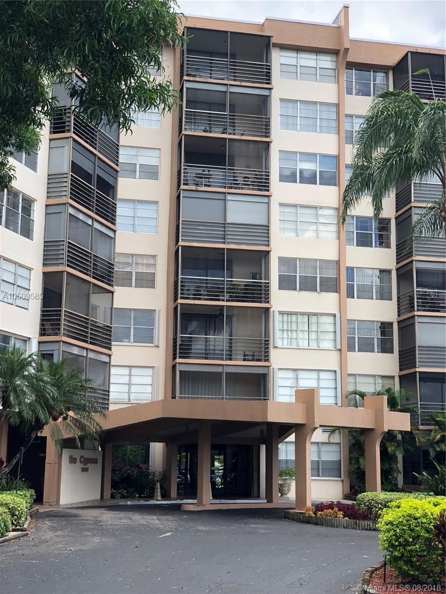 Spacious 2/2 unit with laminate floors, upgraded bathrooms has been immaculately kept.
This gated community is well maintained with lots of amenities, swimming pools, tennis courts, clubhouse and more. The building is HOPA verified, one resident must be 55 years old. Great central location. located in the heart of Pembroke Pines, surrounded by Pembroke Lakes Golf Course, Close to the Mall, shopping, banks, and all conveniences nearby. The property is rented until 7/25/19 with a great tenant for $1,300 month who has been there for 2 years and willing to extended again. Association requires 20% down 
 SELLER IS VERY MOTIVATED