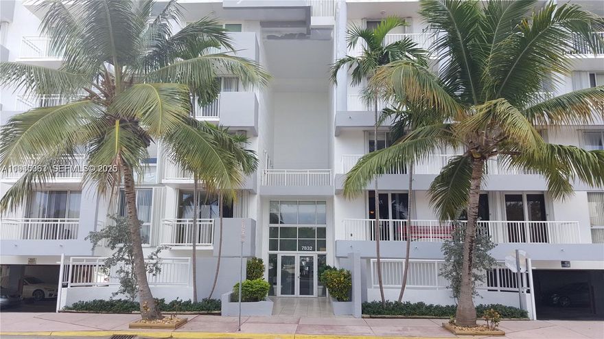 LARGE AND BEAUTIFUL UNIT JUST ACROSS THE OCEAN IN A VERY WELL MAINTAINED AND CHARMING BOUTIQUE BUILDING. ULTRA LOW MAINTENANCE, JUST $ 688 A MONTH! WOOD AND TILE FLOORS,GRANITE COUNTERS,MARBLE VANITIES. WASHER&DRYER INSIDE THE UNIT.LOT'S OF CLOSET SPACE. TWO BALCONIES,ONE COVERED ASSIGNED GARAGE . IN THE CORNER OF COLLINS AVE & 79 ST. GREAT NEIGHBORHOOD CLOSE TO BAL HARBOR AND SURFSIDE. WALKING DISTANCE TO ALL NORTH BEACH GROCERIES,RESTAURANTS AND AMENITIES. EASY ACCESS TO I95, BISCAYNE BLVD AND ALL OTHER THROUGHFARES .NO PETS BUILDING