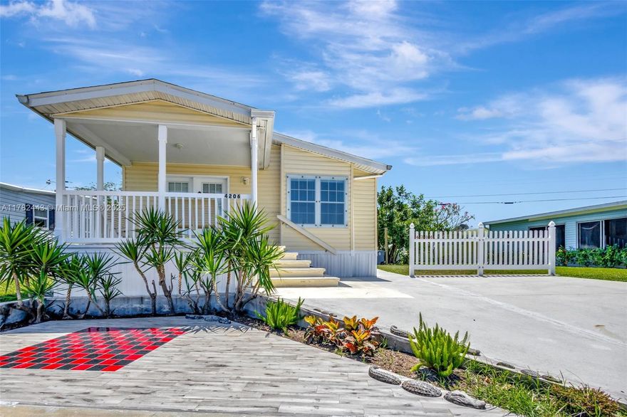 Charming manufactured home built in 2015, perfectly situated in a vibrant community! This well-maintained home offers comfort and convenience, with easy access to restaurants, shopping centers, and a golf course. Just hop in your golf cart and head straight to the beach! Spacious lot in a great location—ideal for full-time living or a relaxing getaway. Don’t miss this fantastic opportunity! YOU OWN THE LOT!!!