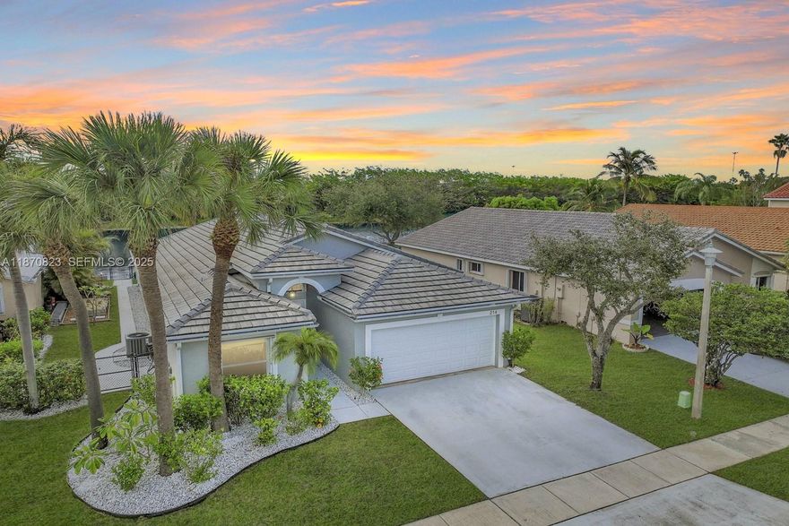 Beautiful re-imagined lakefront, one story home with 4 bed, 3 full bath with a super desirable triple split floor plan.  Newer roof 2021, complete impact windows & doors. Nestled in the serene community of Silver Lakes home features gorgeous new kitchen with double oven, updated bathrooms and lighting. Primary bedroom w wonderful en-suite spa-like bath & walk-in closet. Outdoor you will find an exquisite private fenced backyard, screened area & lovely patio area to relax & entertain while enjoying the tranquil lake view with the most incredible sunsets. Awesome Silver Lakes community amenities include pool, BBQ station, sports courts, tot play area, walking trail & private boater's parks. Home invites you to enjoy & create lasting memories. Close parks, great shopping & dining. No rentals. Home has been completely repainted inside in a neutral tone, new photos coming soon!