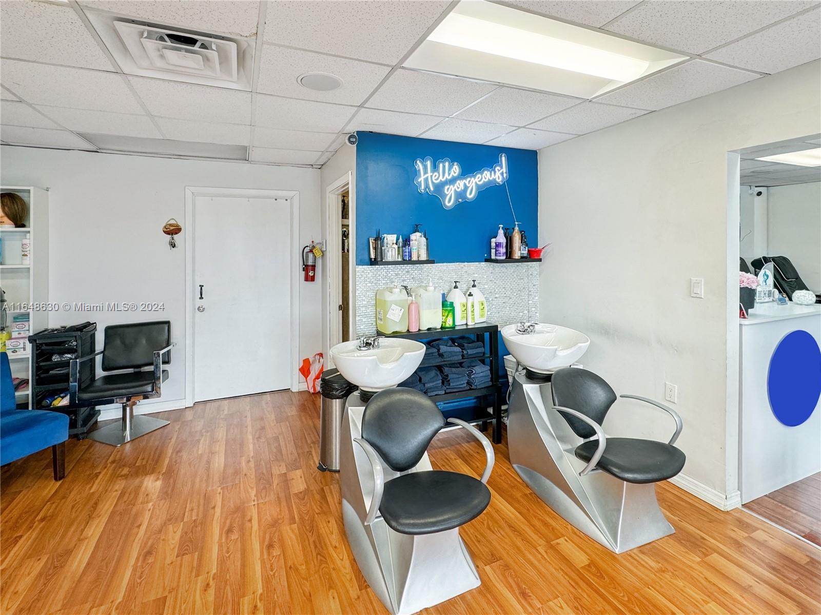 BEST LOCATION! Incredible opportunity to own this well situated salon in the heart of SW NEAR FIU AND BIRD ROAD. Low rental payment. Business only with all the inventory. great clientele. Please don't go directly to the business appointment needed. Preferable Sunday and Mondays for showings.