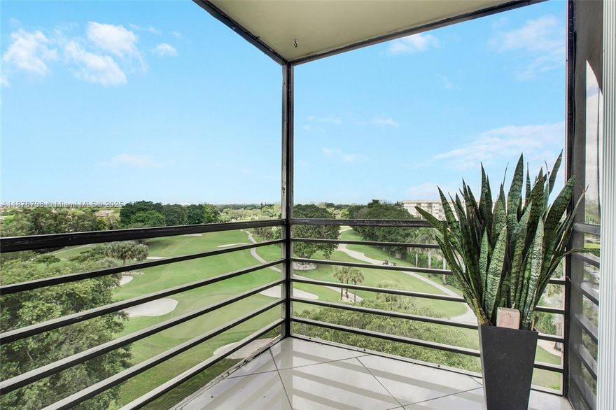Live in one of the most sought after resort style 55+ communities in Pembroke Pines.  Well maintained 2bed 2 bath offering sweeping views of the lush golf course from your private balcony.  Corner top penthouse floor unit offers airy layout and plenty of natural light, spacious living and dining, breakfast nook. Park Place offers heated pools, tennis courts, walking trails, clubhouse, game rooms, courtesy service buss takes you to run errands and groceries.