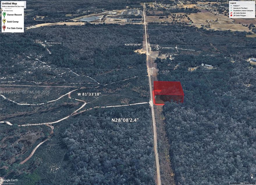 OWNER WILL FINANCE – $10,000 DOWN

Secluded 2.5-acre recreational lot in Polk County, located approximately 11 minutes east of Haines City. Offered at an exceptional value of approximately $12,000 per acre, this is one of the most affordable 2.5-acre parcels within a 5-mile radius.

Property is zoned for recreational use only and is not currently buildable, making it ideal for outdoor enjoyment, weekend getaways, or recreational use. Excellent opportunity for ATV riding, dirt bikes, camping, or private outdoor recreation.

Conveniently located approximately 45 minutes south of Orlando, between Baker Dairy Rd and Eileen Lake Blvd, near Camp Glory at 5900 Baker Dairy Rd. Private, quiet setting with easy access to nearby cities while still offering a true rural feel.

APN: 27-27-13-000000-021020
To locate the property, enter the following GPS coordinates into Google Maps:
28.13262, -81.55805

Owner financing available with flexible terms. A rare opportunity to own acreage in Central Florida at an affordable price. Contact for details.
