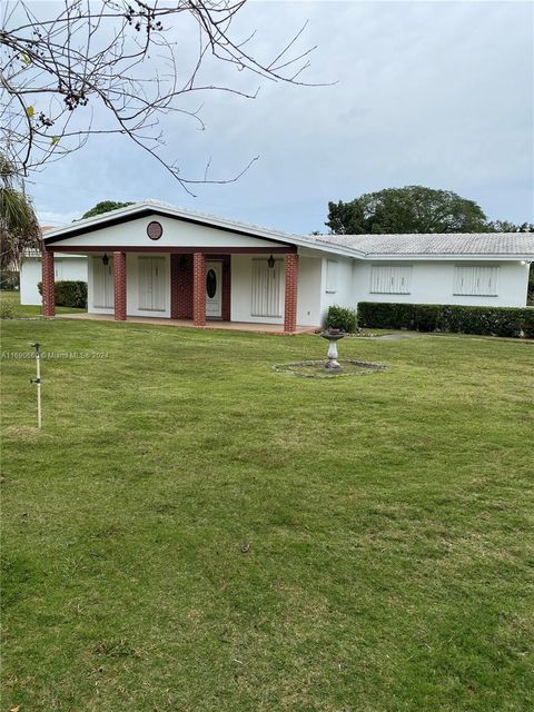 A home in Miami