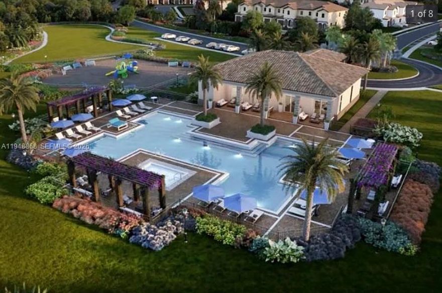 Modern 1,573 sq. ft. 3 bed / 2.5 bath villa located in a new community of Westview by Lennar, in the heart of Miami. Enjoy peaceful lake views in a quiet, family-friendly neighborhood. Villa 3 bedrooms and 2.5 Bathrooms