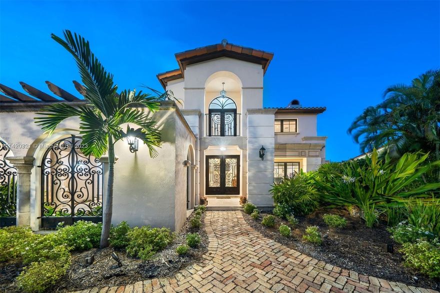Gables by the Sea direct ocean access home totally rebuilt & modernized w/full permits in 2008 5BD 4.5BA 2-story impeccably updated w/everything including an elevator, generator, multiple gas appliances. Easy no bridge access to Biscayne Bay from 100' seawall, dock, electric/water, 30k lb boat lift. Expert craftsmanship & elegant features include 24" marble & solid wood floors, designer cabinets, floating staircase & marble fireplace. Modern white quartz & solid wood kitchen. Htd pool/spa, summer kitchen, cabana guest bdrm. Primary bdrm w/custom closets, spa bath, sitting room & covered terrace overlooking the waterway. 2-car gar w/storage. Coral Gables finest guard gated community w/nationally ranked schools, park & pedestrian friendly tree-lined 20mph streets. Seller financing available!