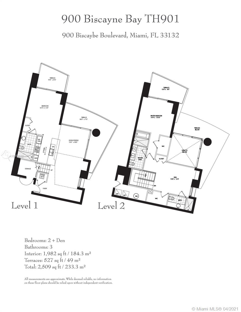 900 BISCAYNE BAY CONDO - Residential