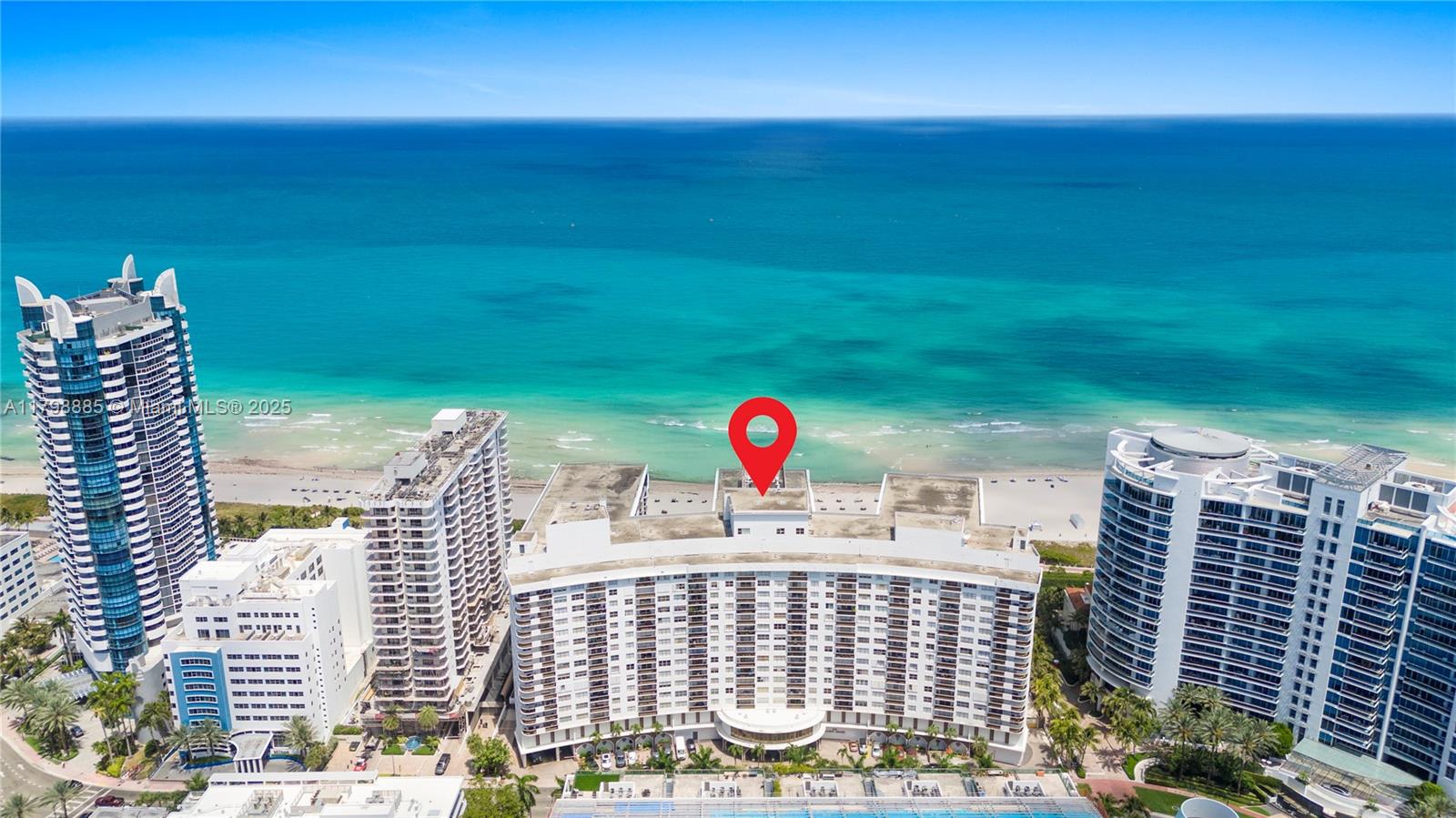 Rental Property at 6039 Collins Ave 521, Miami Beach, Miami-Dade County, Florida - Bedrooms: 2 
Bathrooms: 2  - $3,500 MO.