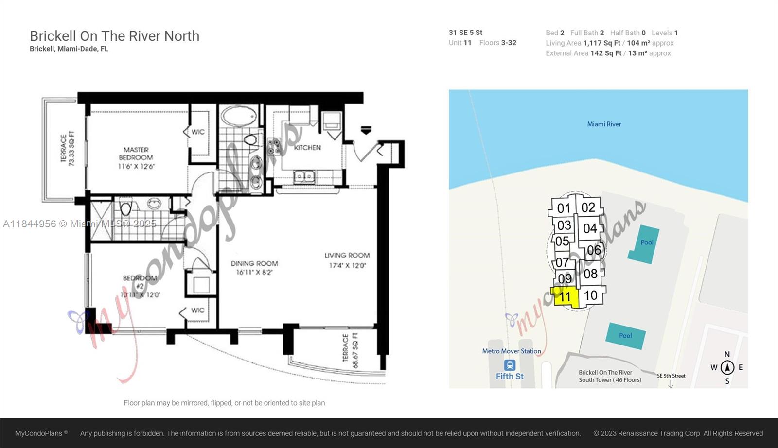 BRICKELL ON THE RIVER N T - Residential