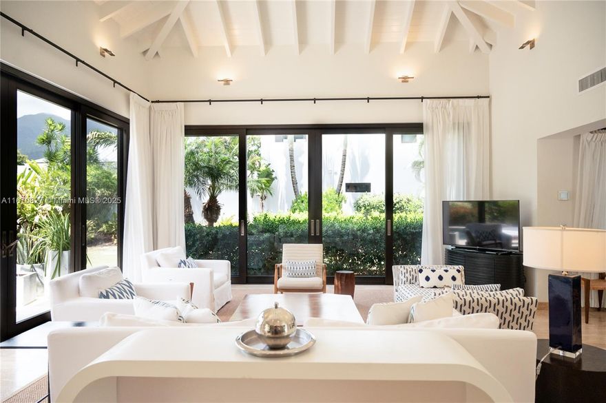 Welcome to Villa 2013 in Nevis within the marvelous sanctuary of the Villas at Pinney’s Beach.
This four-bedroom villa offers four full bathrooms, plus a guest powder room. Expansive indoor living spaces flow outdoors into the private pool and patio. Come together for dinner in the formal dining room or in the covered outdoor dining space, this villa is an entertainer’s paradise.
Ownership couldn’t be simpler—each villa is sold fully furnished. The best benefit of all is knowing your home is being flawlessly managed and cared for by Four Seasons. And when not in use, the villa can be included in the Four Seasons managed rental pool. Plus, owners have full use of Four Seasons Resort club and amenities while in residence.