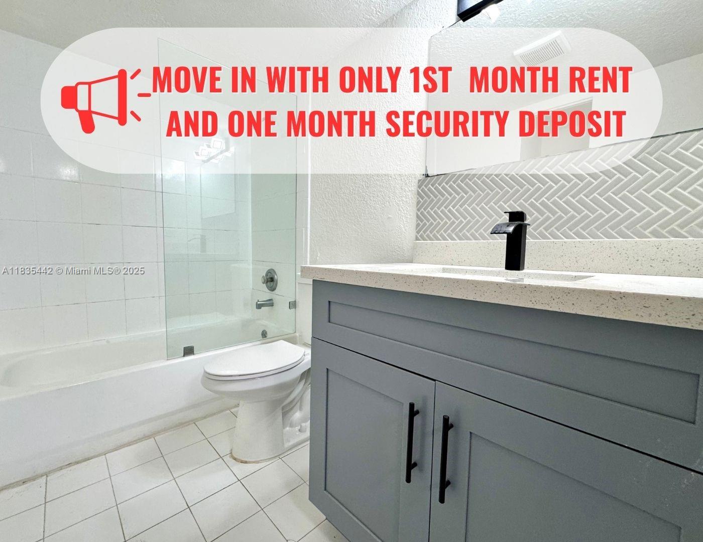 ONLY 2 MONTHS TO MOVE IN!! Completely remodeled unit 1 bedroom plus den 1 bathroom, New A/C units, New kitchen cabinets , Quartz counter tops, Samsung stainless steel appliances.