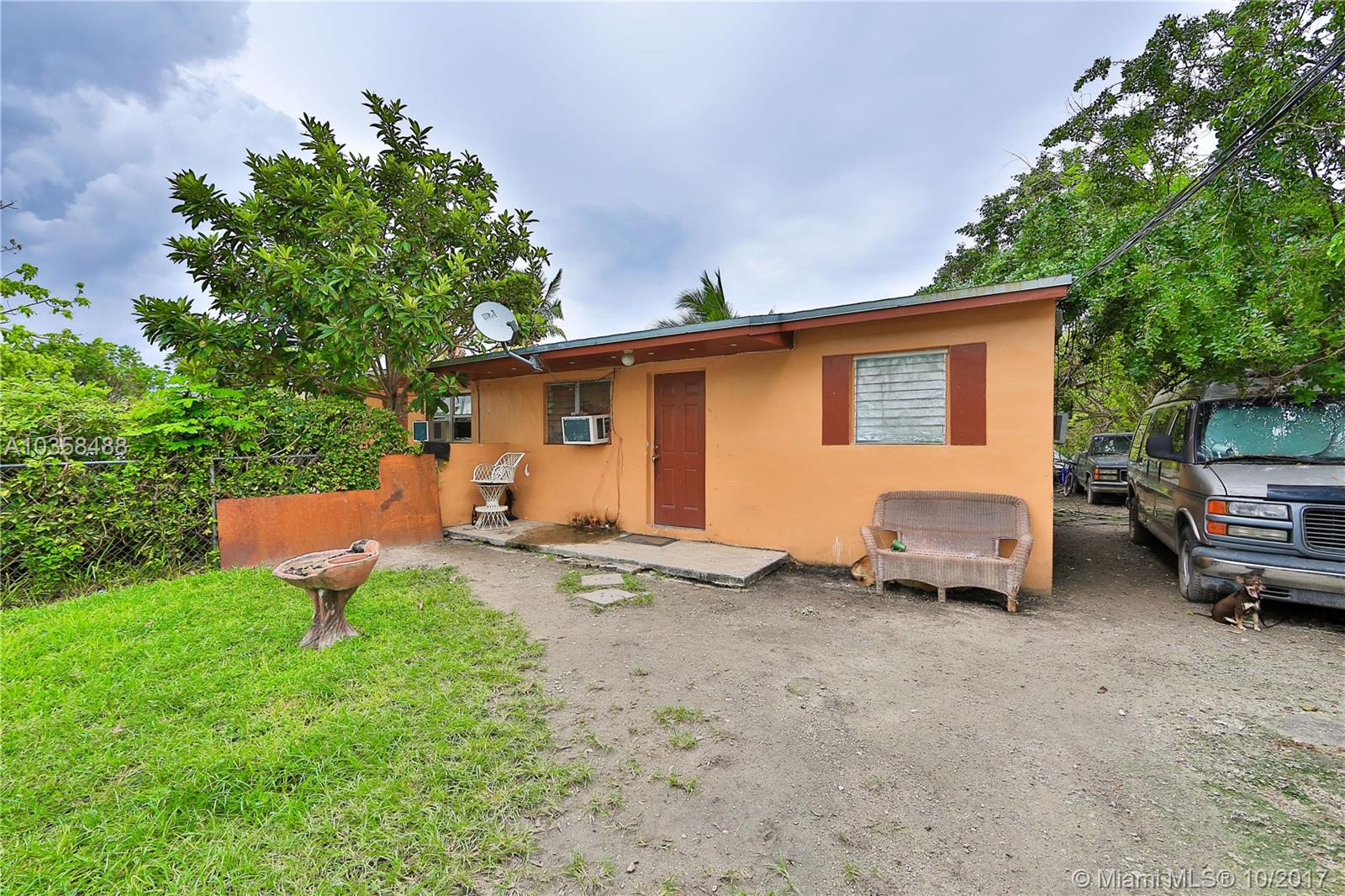 Don't miss out on this great investment opportunity! Duplex - each unit has 2 bedrooms, 1 bathroom. Currently per forma for the area is $1200.00 per unit. Each unit has it own water and power meter, ample space for parking the front, street parking, and close to the S Dixie Hwy and Turnpike. Please do not disturb tenants. Sold as part of package (A10356689 & A10358488 - See Attachments for more information) More duplexes available for sale in the area, inquire via email.