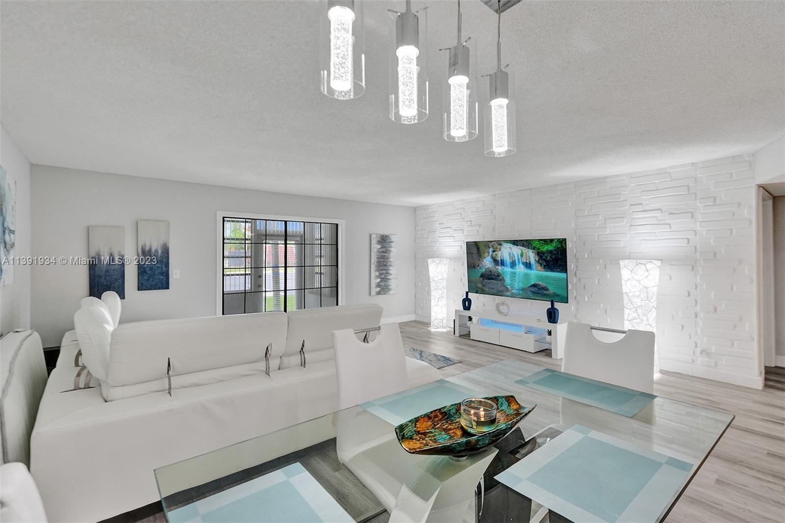 Welcome to this stunning, tastefully remodeled unit. Most of all, it's on the first floor—55+ community. From the moment you step inside, you will be captivated by the modern decor & thoughtful attention to detail that went into transforming this space into a true gem. Direct access from the car park to the unit makes it incredibly easy to come & go with groceries or any other belongings. The living area in this unit is spacious, providing ample room to entertain guests or relax & unwind. The kitchen is boasting with brand-new appliances, countertops, & fixtures. The waterproof vinyl flooring adds a touch of practicality and elegance to the overall aesthetic. To top it all off, this unit comes fully furnished, allowing you to move in without hassle. Make this one yours today!