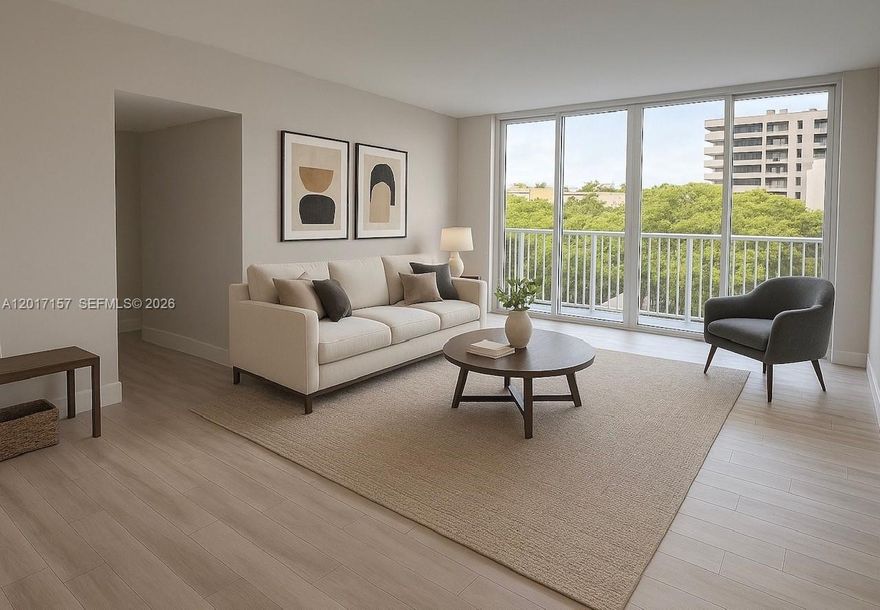 .Unique opportunity to own a beautiful condominium in the paradise island of Key Biscayne! The Pyramids is a boutique building like no other in the Key. The beautiful, remodeled unit has 3 bedrooms, and 2 bathrooms. All impact glass windows and sliding doors. Includes 2 parking spaces with a private garage. Step into your veery own tranquil backyard, where lush landscaping, and brand-new patio with pool create the perfect setting for relaxation and entertaining.