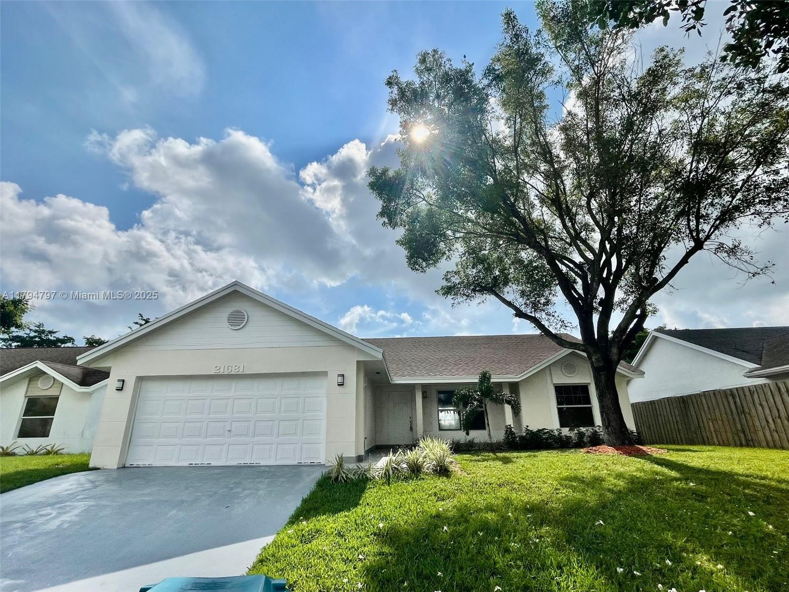 Rental Property at 21681 Sw 97th Ct 21681, Cutler Bay, Miami-Dade County, Florida - Bedrooms: 3 
Bathrooms: 2  - $3,700 MO.