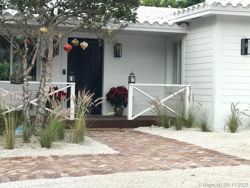 FOR SHOWING INSTRUCTION PLEASE SEE BROKERS REMARK. SPECTACULAR ISLAND HOME IN KEY BISCAYNE. 5 BED 3 BATH. THIS HOME HAS BEEN FULLY RENOVATED. NEW ROOF. IT FEATURES AN OPEN CONCEPT KITCHEN AND FULL HURRICANE PROOF GLASS WINDOWS AND DOORS. GORGEOUS PATIO AND POOL AREA WITH MATURE LANDSCAPING.