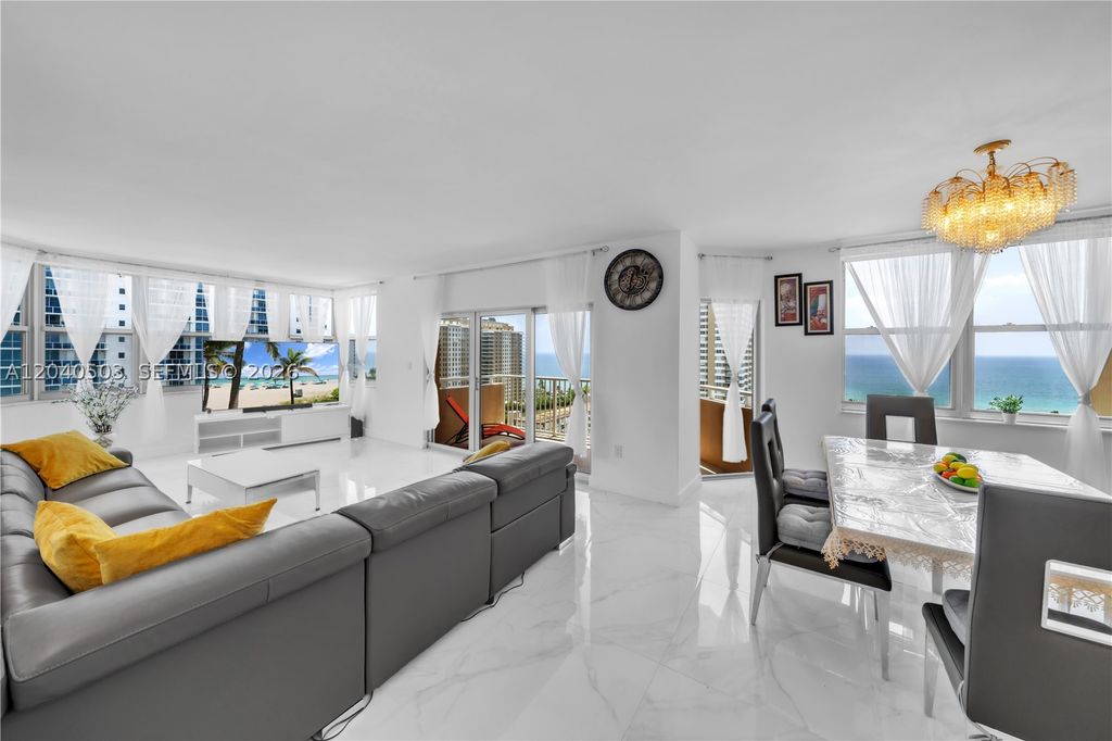 Photo of 1965 S Ocean Dr #14F(availabale now), Hallandale Beach, FL 33009 (MLS # A12040503)