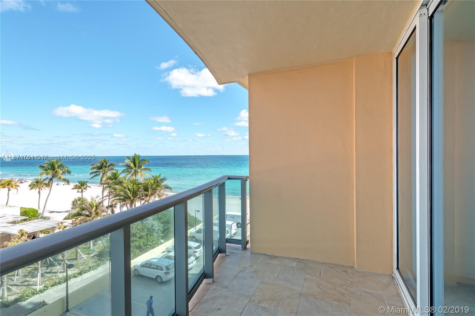 AVAILABLE NOW FOR ANNUAL RENT, UNFURNISHED ONE BED ONE BATH, WITH PRIVATE BALCONY FACING NORTH EAST OCEAN VIEW. RECENTLY PAINTED AND UPDATED.RESORT STYLE AMENITIES, VALET PARKING, GORGEOUS LOBBY, POOL & BEACH ATTENDANCE,FITNESS CENTER & AEROBIC ROOM. CENTRAL LOCATION CLOSE TO GULFSTREAM RACING AND CASINO, RESTAURANTS,WALKING DISTANCE TO HOLLYWOOD BOARDWALK,HARD ROCK, FT. LAUDERDALE AIRPORT.
