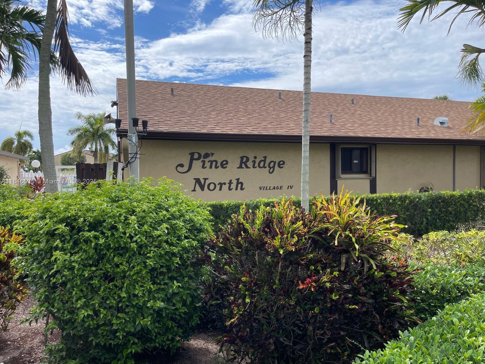 PINE RIDGE NORTH VILLAGE - Residential Lease