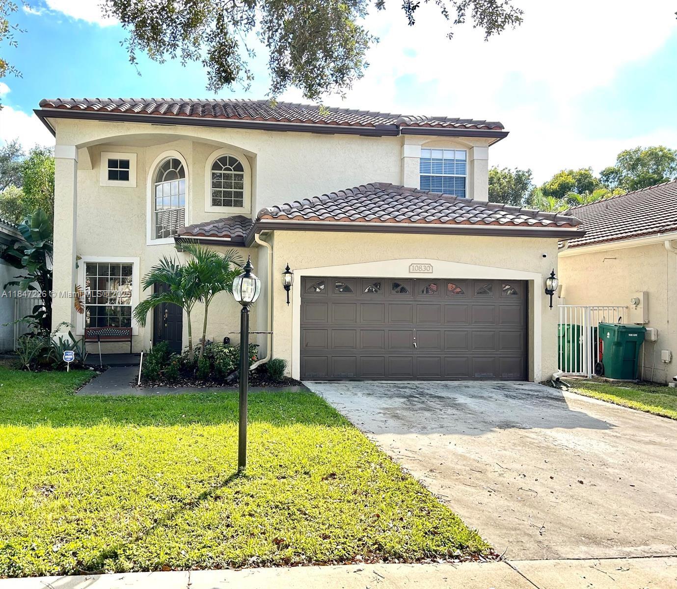 MOVE-IN READY! First-time homebuyer programs & lender incentives available, don’t miss this one! Beautiful 3 bed, 2.5 bath home in Embassy Lakes, Cooper City, known for top-rated schools. Features include 2018 roof w/ 10-year warranty, 2011 AC, new water heater & washer, and recent termite prevention. Enjoy granite counters, stainless steel appliances, tile downstairs, wood laminate upstairs, and fenced yard perfect for entertaining. 2,165 sq ft, 2-car garage. Close to schools, parks, church & synagogue.