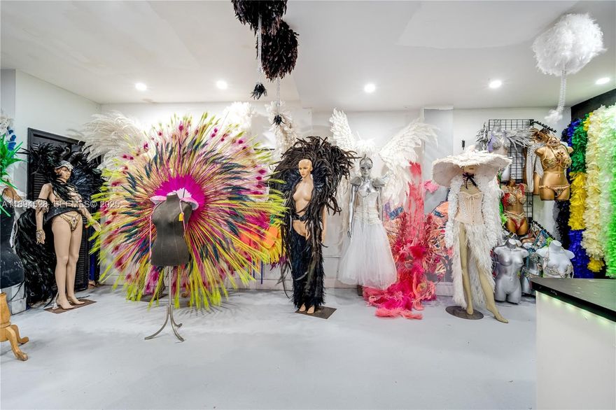 Fantastic opportunity to purchase these well established, and profitable businesses, Boa Novelty Feather, established since 1972, and Juan Pablo Collection.  These businesses might qualify for the E-2 investor visa.  For 53 years they've been manufacturing, wholesaling and retailing feathers, feather headpieces, feather boas, feather wings and Juan Pablo Collection designs   The seller calls his business "The World of Carnival and Feathers", it is  located minutes to Wynwood.  The building and parking lot are available for sale or rent, separately. Or, you can continue the business from anywhere else. This niche business has brought lots of notoriety,  fun and travel to the owner.  For information on the building for sale see MLS A11894519 & A11894524