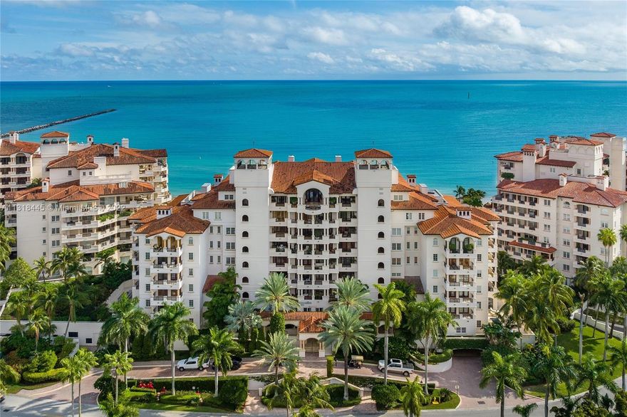 This extremely rare, one-of-a-kind 4BR+Den/4+1BA ground floor unit is truly like no other on Fisher Island. This beachfront unit boasts 5,100 SF plus a 4,000 foot wrap around private terrace with steps to the ocean.  Designed by the Coba Collection, this unit is completely renovated, never occupied and finished with custom Italian wood flooring and doors, Waterworks fixtures throughout, slab marble, Ornare closets.  The principal suite is spacious with his and her bathrooms and closets, den/office & 3 additional bedrooms each w/full baths and access to the patio. Features an expansive formal living & dining room, Downsview chef’s kitchen w/ Miele appliances and Waterworks fixtures. Your private beach awaits outside your home. 5-Star Fisher Island amenities complete this amazing offering.