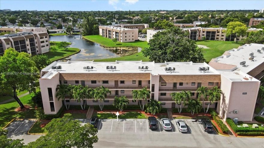 Beautiful and bright first-floor condo featuring 2 bedrooms and 2 bathrooms. This home offers tile flooring throughout, an updated kitchen with granite countertops, and plenty of natural light. Washer and dryer are conveniently located inside the unit. Enjoy a resort-style community with a pool, clubhouse, golf course, and on-site restaurant. Perfect for comfortable living or as an investment opportunity. Move-in ready and easy to show!. Renovated both bathrooms. Impact Windows and A/C 2023