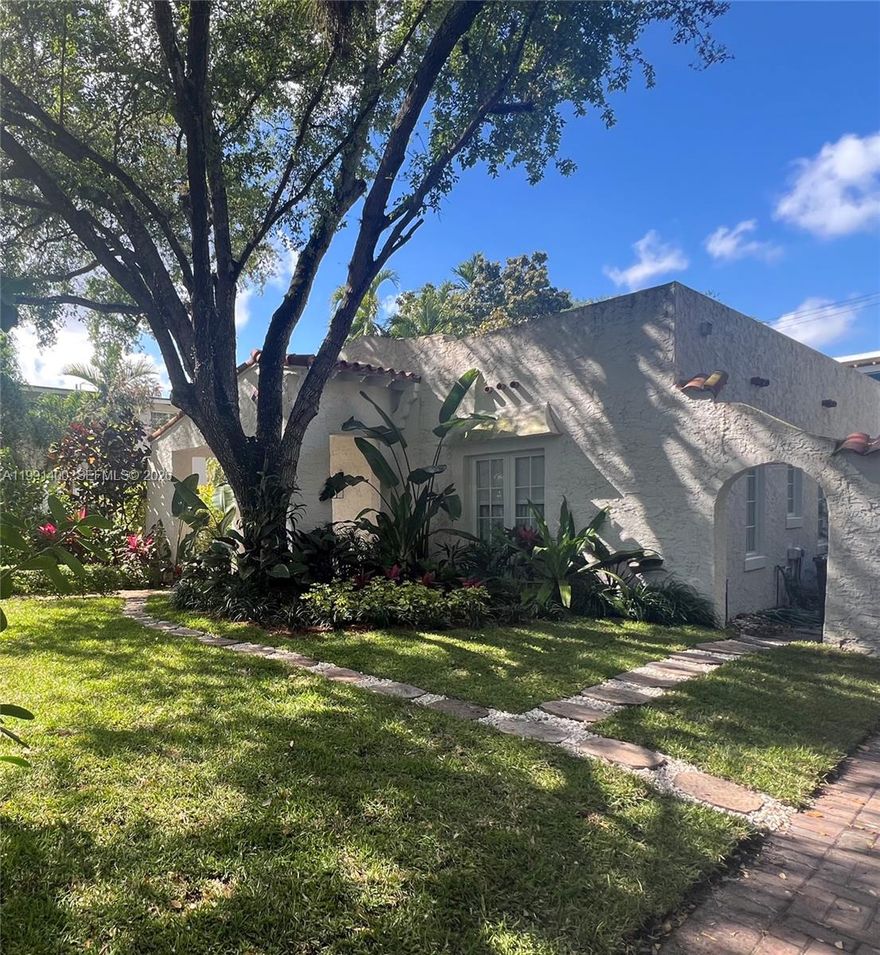 You can’t get more Coral Gables than this— where historic charm meets a thoughtful 2024 renovation in this 3-bedroom, 3.5-bath home on Almeria Ave.

Ideally located near the iconic Biltmore, scenic golf courses, the vibrant energy of Miracle Mile, and luxury shopping at Merrick Park, this 1,918 square foot home places you in the heart of it all. Originally developed in 1924, the residence blends classic architecture with a bright, open floor plan designed for modern living.

The updated kitchen is both stylish and functional, featuring a spacious island, wine fridge, extra refrigerator, and ample storage. Throughout the home, timeless character is paired with modern upgrades like high-impact windows, electric blackout shades, and keyless entry.

Step outside onto your 6,250 square foot lot to newly landscaped gardens at no expenses spared and a private saltwater pool with a pool heater and fence, along with a mosquito mist system and updated sprinkler system for easy upkeep. A fully detached garage offers added flexibility, with plans already developed for an additional bathroom, plus an EV charger already in place.

1109 Almeria truly has it all—perfectly situated in the heart of Coral Gables and ready to welcome you home.