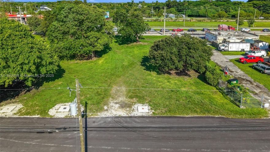 Here is a great deal in South Dade. Located just off of US 1. This is an ideal spot for future development. Seller will finance with 30% down. Terms to be negotiated.  Vacant lot. Drive by and preview.