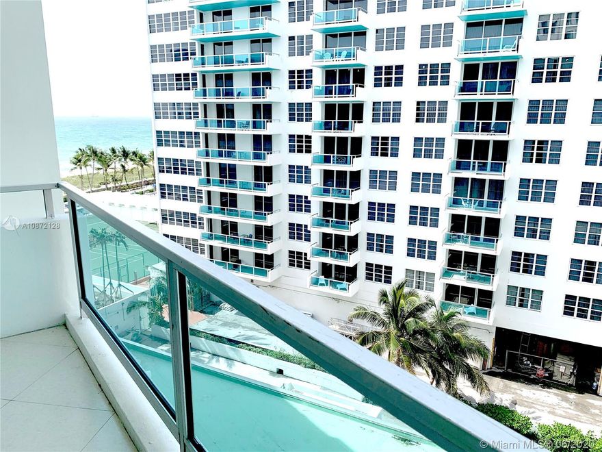 DIRECTLY ON THE BEACH LUXURY OCEANFRONT RESORT STYLE BUILDING SEACOAST 5151, GORGEOUS FULLY FURNISHED 2BED/2BATH APARTMENT BEAUTIFULLY RENOVATED W/TILES FLOORS THROUGHOUT OPEN KITCHEN WITH GRANITE COUNTERS AND BACKSPLASH, A 2 SEAT BREAKFAST BAR & STAIN STEEL APPLIANCES, BRIGHT BEDROOMS WITH ABUNDANT CLOSETS. YEARLY RENTAL FULL OF AMENITIES LIKE TROPICAL POOL DECK, TIKI BAR CHAIRS & UMBRELLAS AT THE BEACH AT NO COST, MINI MARKET, HAIR SALON, VALET PARKING, 24 SECURITY-UNIT VIDEO AVAILABLE-