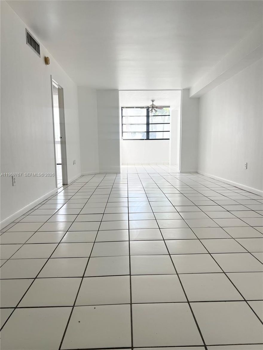 Great opportunity to either invest or buy to live and enjoy the Miami Beach life style. This spacious condo unit features one bedroom with two large walking closets plus a Den, one full bathroom and one half bathroom, electric water heater and one parking space assigned. Building is well maintained, bay front and offers a pool, social room, gated parking, guest parking, renovated elevator, and a new roof installed less than five years ago. Only walking distance to the beach, supermarkets, restaurants, shopping and much more.