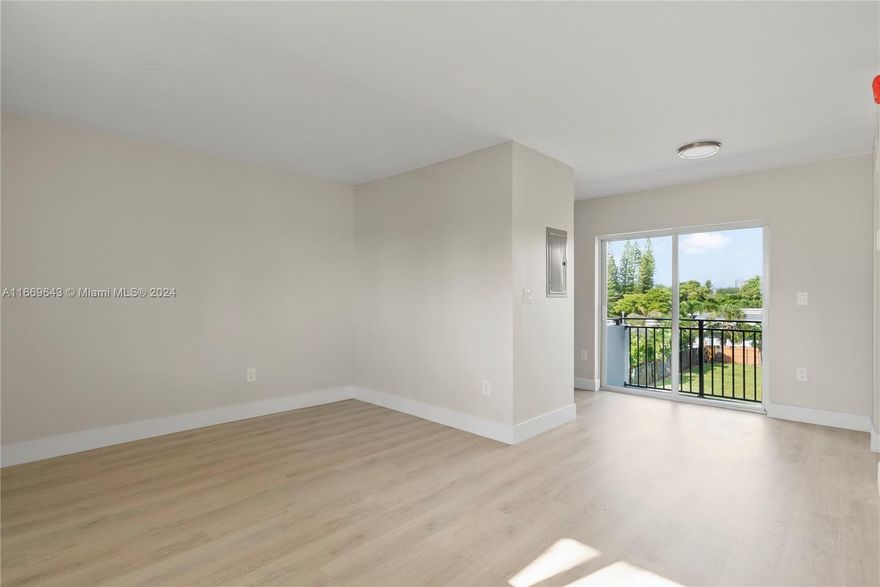 Recently remodeled one bedroom apartment with washer and dryer!!! Minutes away from the beach