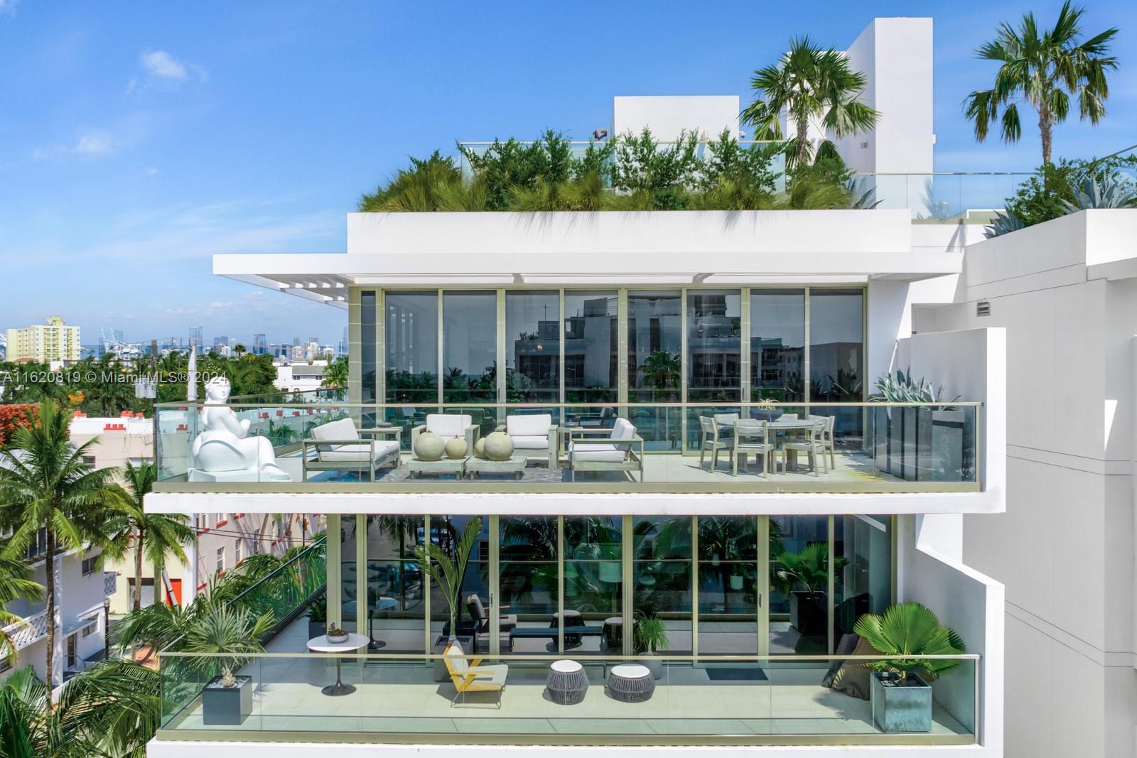 Property for Sale at 300 Collins Ave Ph3, Miami Beach, Miami-Dade County, Florida - Bedrooms: 4 
Bathrooms: 5  - $8,975,000