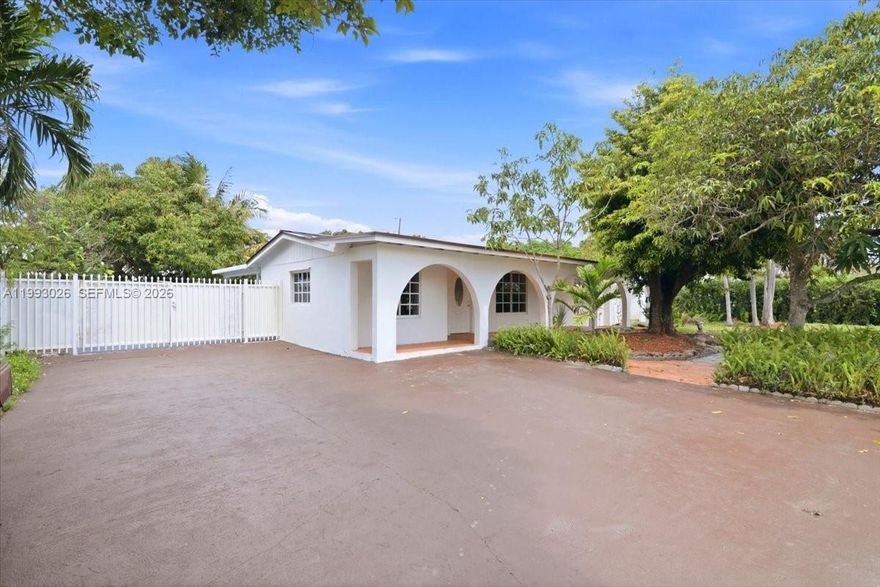 Beautifully updated 3-bedroom, 2-bath home in one of Hialeah's most desirable pockets on over a quarter acre lot, just minutes from Miami Lakes. Featuring a new modern metal roof, and HVAC system both installed in 2025, ensures style, comfort, and peace of mind. The kitchen and other aspects of the home have been tastefully finished with neutral, contemporary materials, creating a warm and inviting atmosphere throughout. Enjoy a spacious backyard perfect for entertaining or relaxing. Conveniently located near major highways, great schools, and shopping. A fantastic opportunity in a highly desirable area!